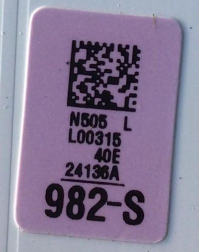 KIT DE LED'S PARA TV SAMSUNG (INCOMPLETO SOLO 9 PIEZAS) / NUMERO DE PARTE BN96-24136A / BN96-24137A / 40-3535LED-60EA-L / 40-3535LED-60EA-R / D1GE-400SCB-R3 / D2GE-400SCA-R3 / MODELOS UN40EH / UA40EH5300 / NOTA IMPORTANTE:KIT CONSTA DE 10 PIEZAS EN TOTAL - Imagen 3